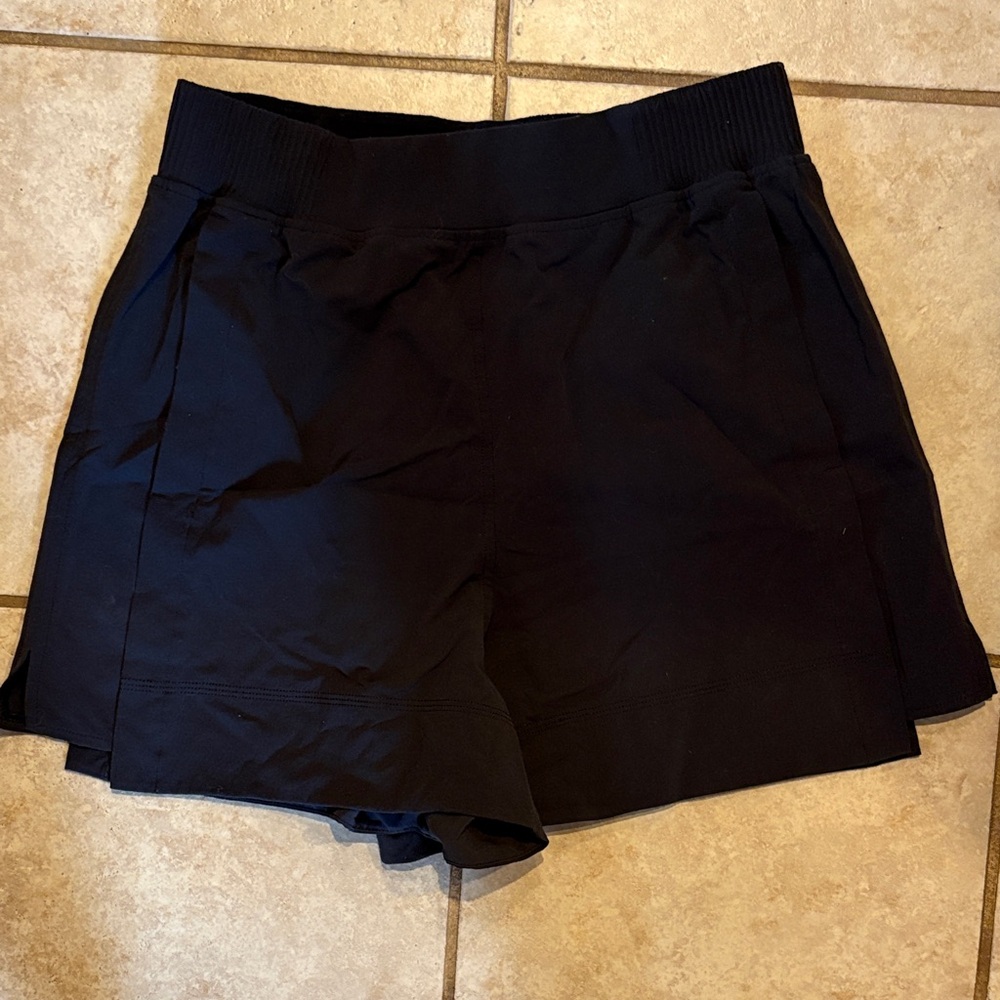 Women's Black Active Shorts